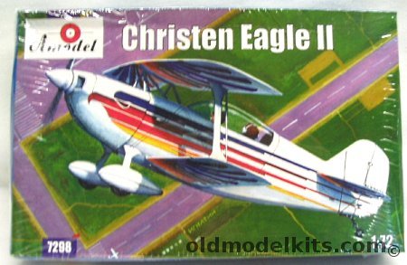 Amodel 1/72 Christen Eagle II, 7298 plastic model kit